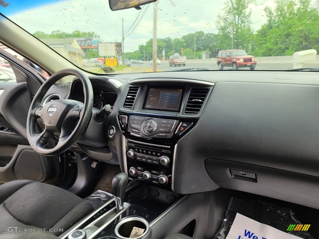 2014 Pathfinder SV AWD - Arctic Blue Metallic / Almond photo #12