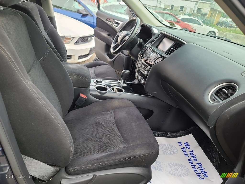 2014 Pathfinder SV AWD - Arctic Blue Metallic / Almond photo #16
