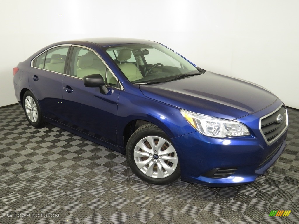 2017 Legacy 2.5i Premium - Lapis Blue Pearl / Warm Ivory photo #2