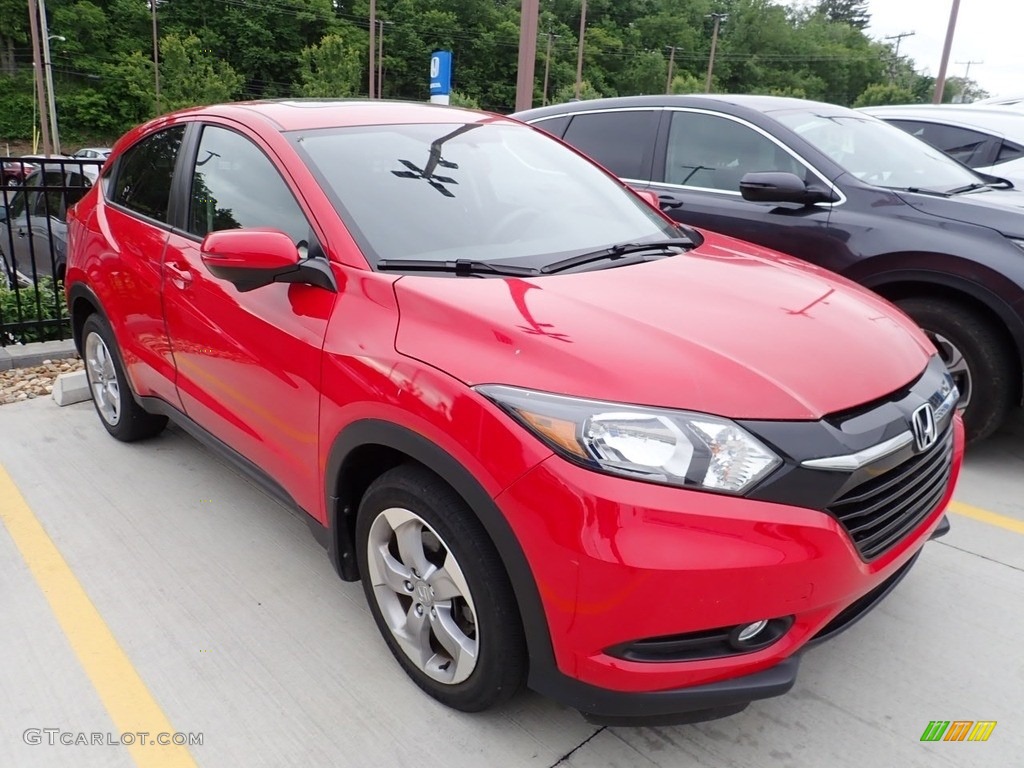2017 HR-V EX AWD - Milano Red / Black photo #4