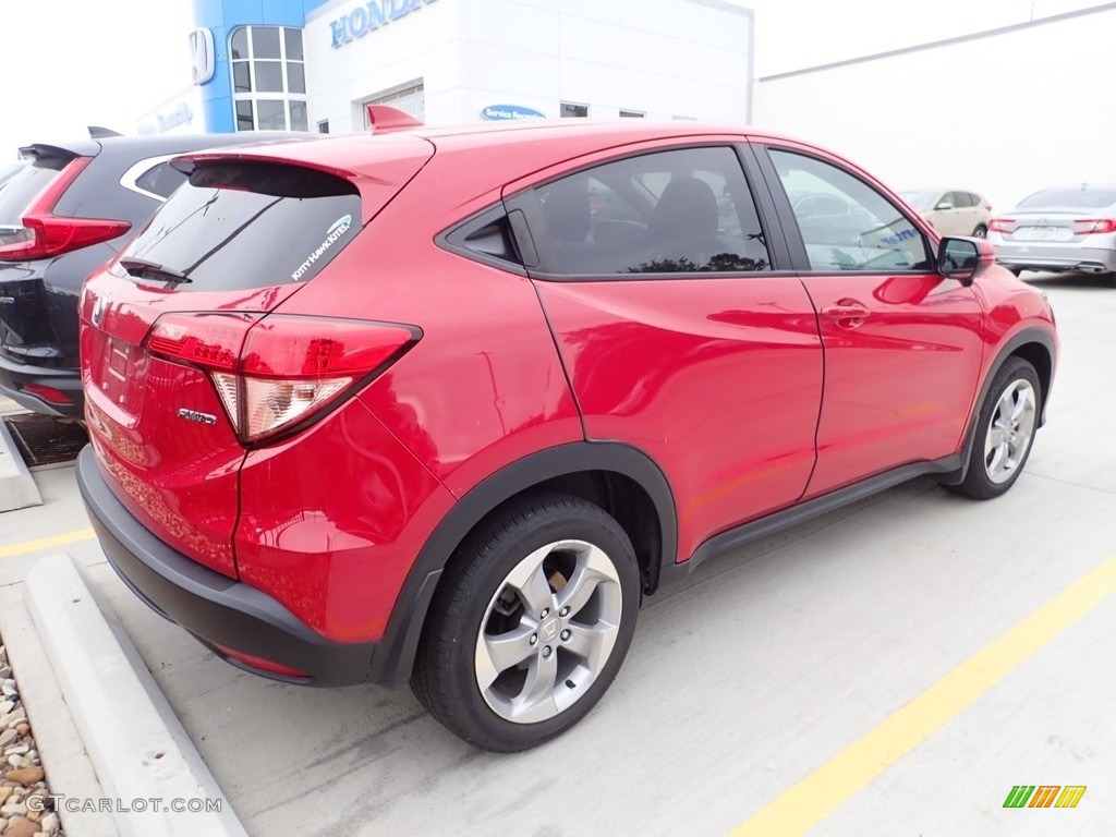 2017 HR-V EX AWD - Milano Red / Black photo #5