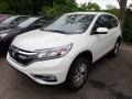 2016 White Diamond Pearl Honda CR-V EX AWD  photo #1