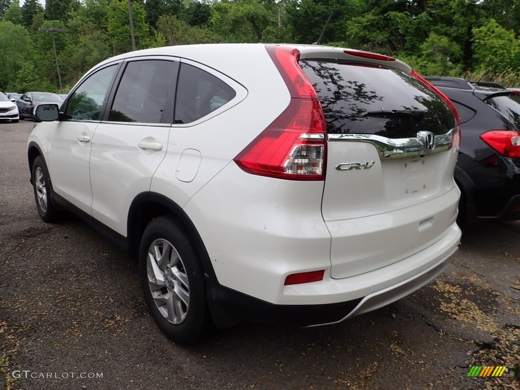 2016 CR-V EX AWD - White Diamond Pearl / Beige photo #2
