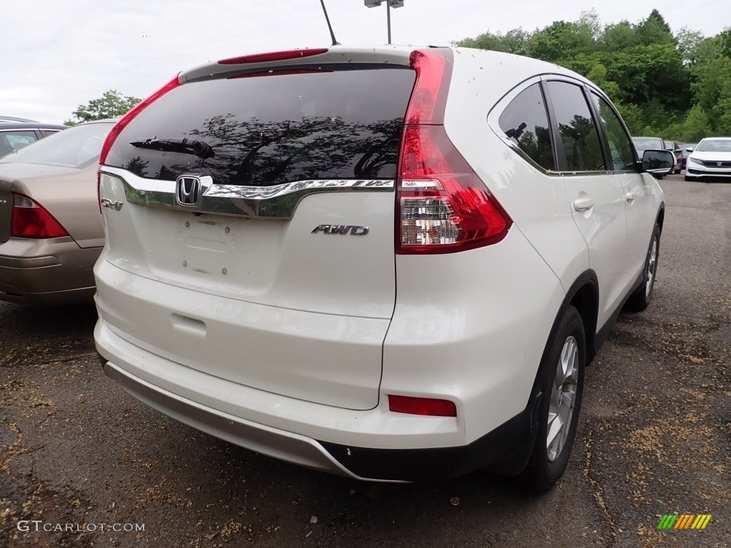 2016 CR-V EX AWD - White Diamond Pearl / Beige photo #4