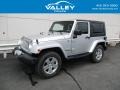 Bright Silver Metallic 2010 Jeep Wrangler Sahara 4x4