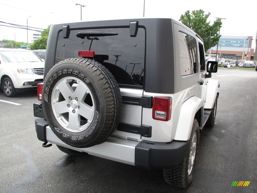 2010 Wrangler Sahara 4x4 - Bright Silver Metallic / Dark Slate Gray/Medium Slate Gray photo #5