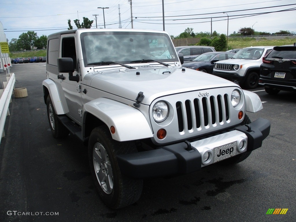 2010 Wrangler Sahara 4x4 - Bright Silver Metallic / Dark Slate Gray/Medium Slate Gray photo #8