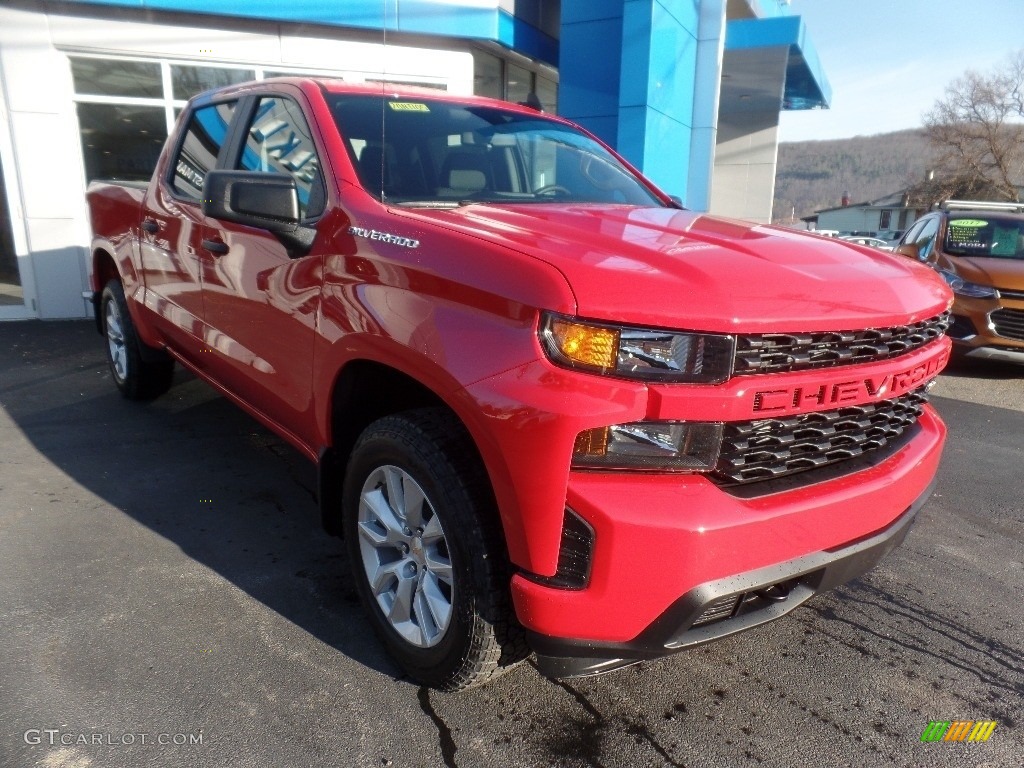 2020 Red Hot Chevrolet Silverado 1500 Custom Crew Cab 4x4 138217095