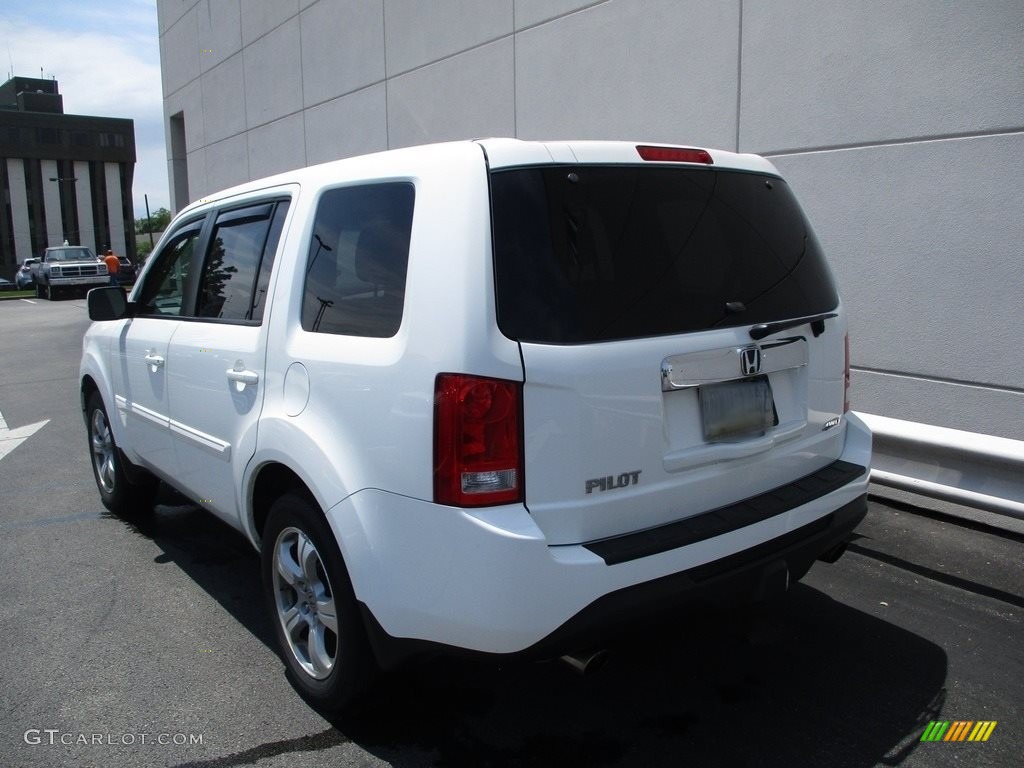 2015 Pilot EX-L 4WD - Taffeta White / Black photo #3