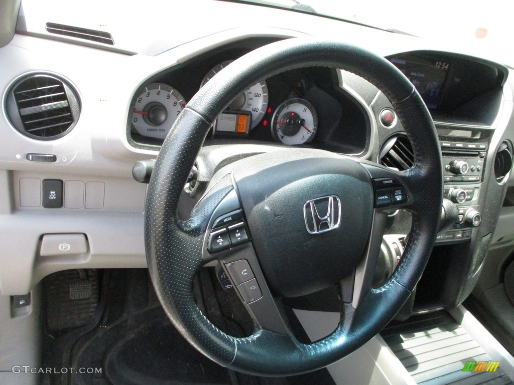 2015 Pilot EX-L 4WD - Taffeta White / Black photo #14