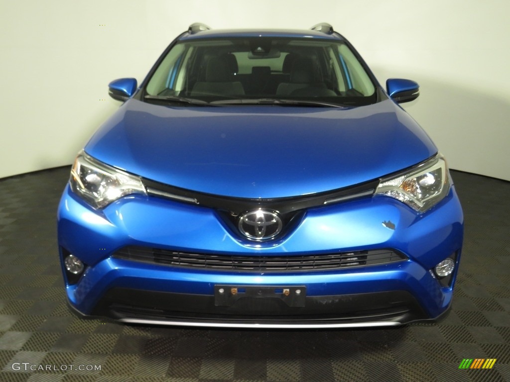 2017 RAV4 XLE - Electric Storm Metallic / Black photo #4