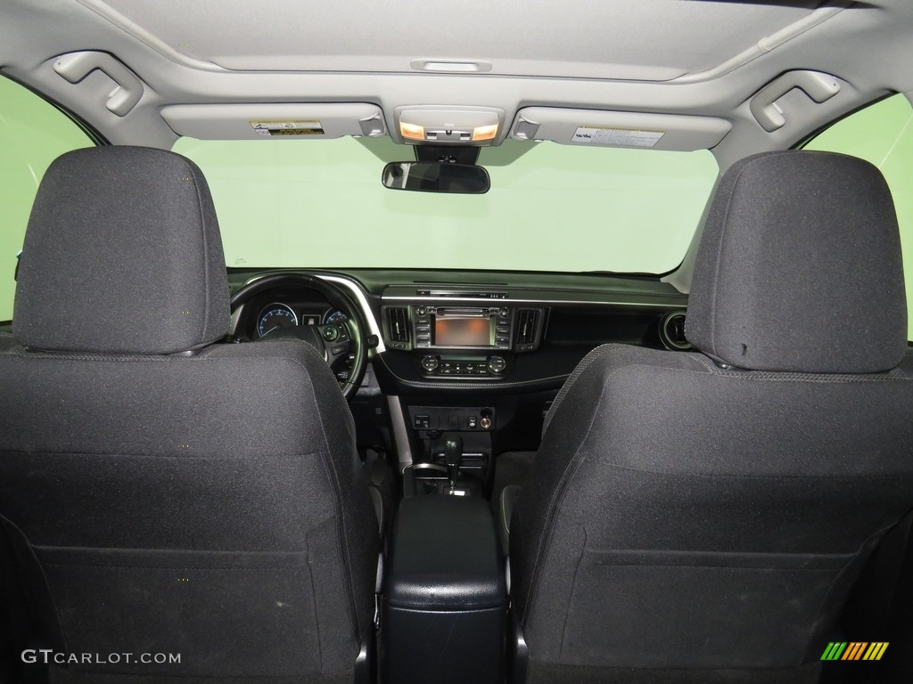2017 RAV4 XLE - Electric Storm Metallic / Black photo #14
