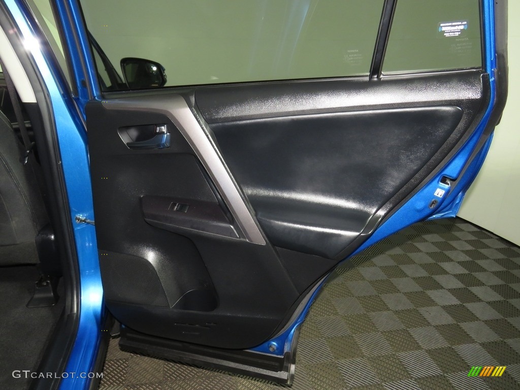 2017 RAV4 XLE - Electric Storm Metallic / Black photo #23