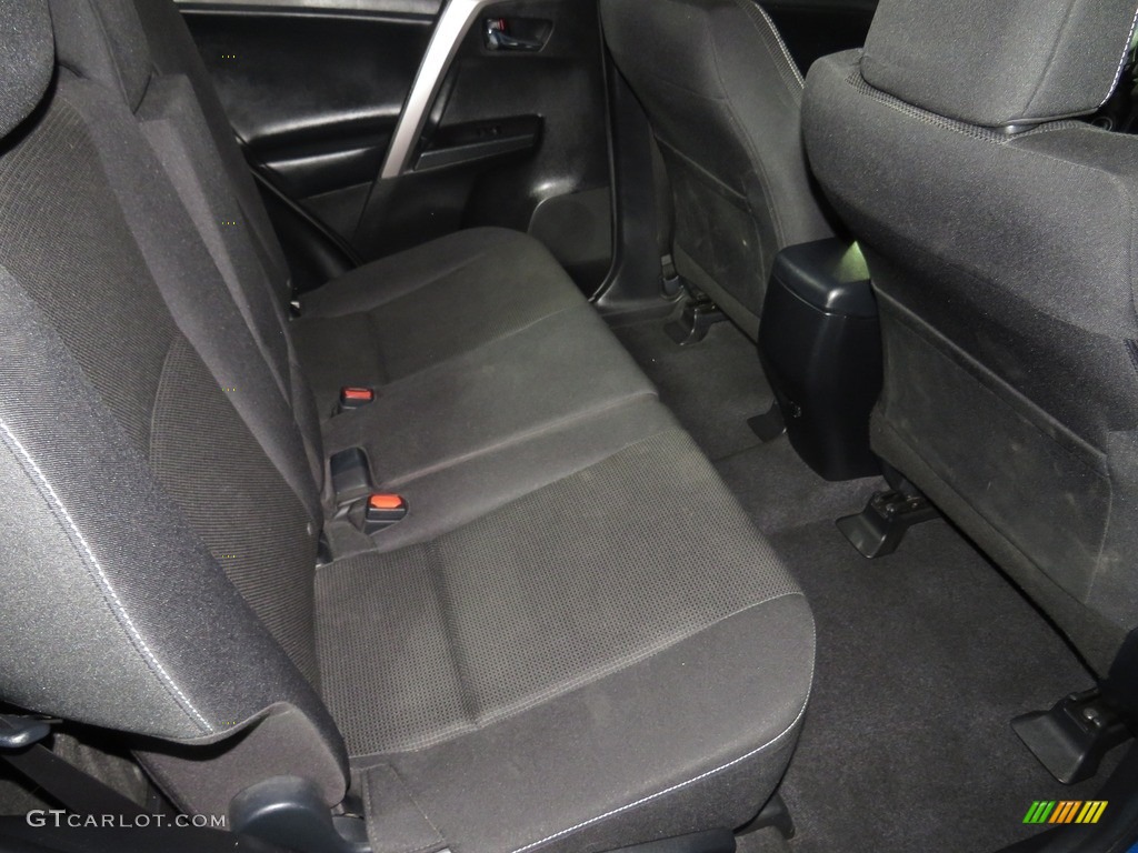 2017 RAV4 XLE - Electric Storm Metallic / Black photo #24