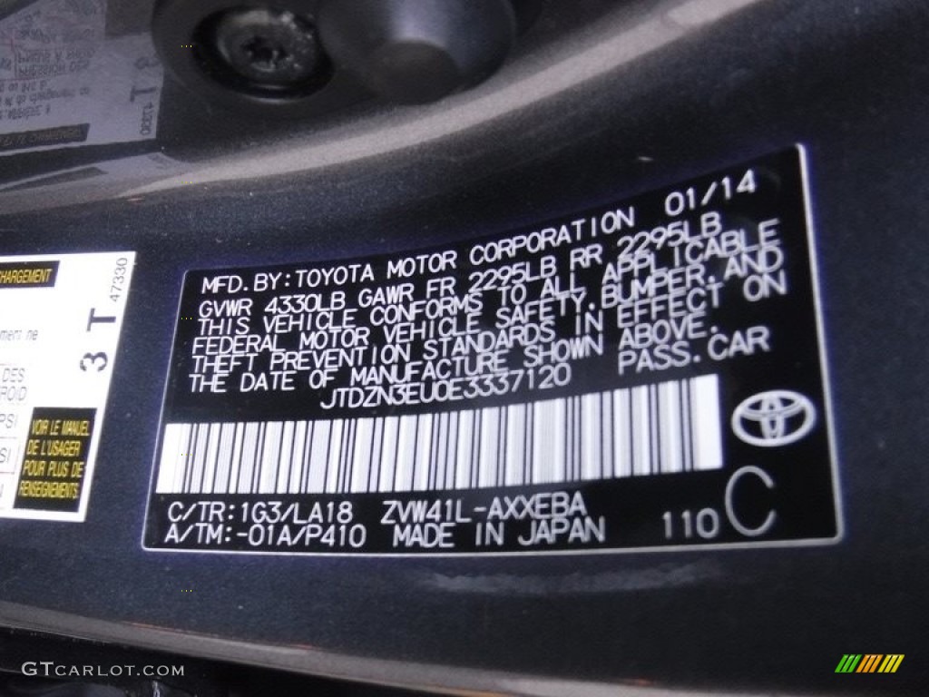 2014 Prius v Five - Magnetic Gray Metallic / Dark Gray photo #26