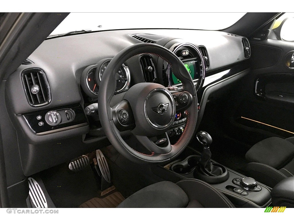2019 Mini Countryman Cooper S E All4 Hybrid JCW Carbon Black w/Dinamica Dashboard Photo #138232331