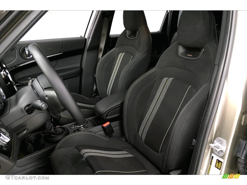JCW Carbon Black w/Dinamica Interior 2019 Mini Countryman Cooper S E All4 Hybrid Photo #138232352