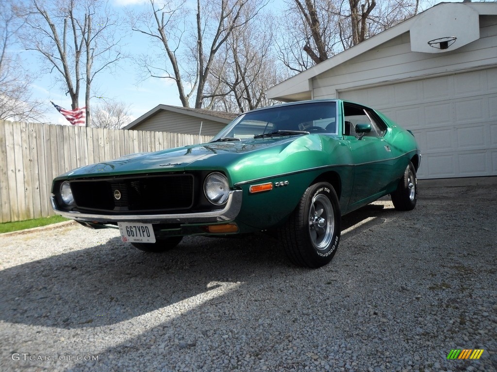 1971 Javelin SST - Brillant Green Poly / Black photo #2