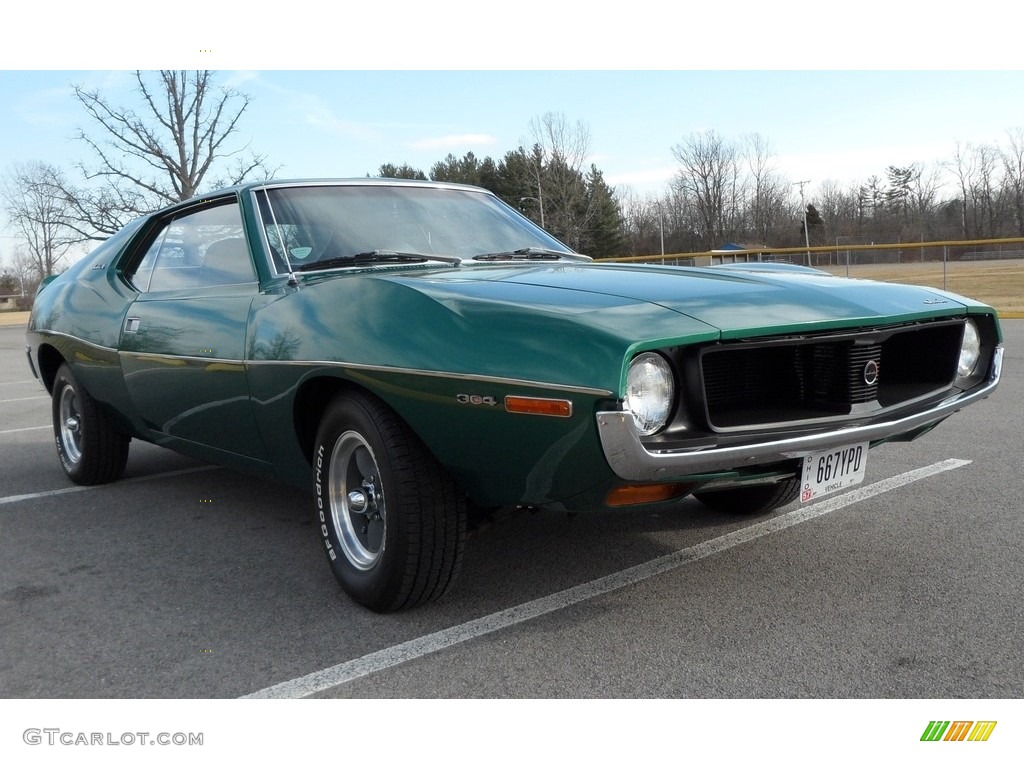 1971 Javelin SST - Brillant Green Poly / Black photo #4