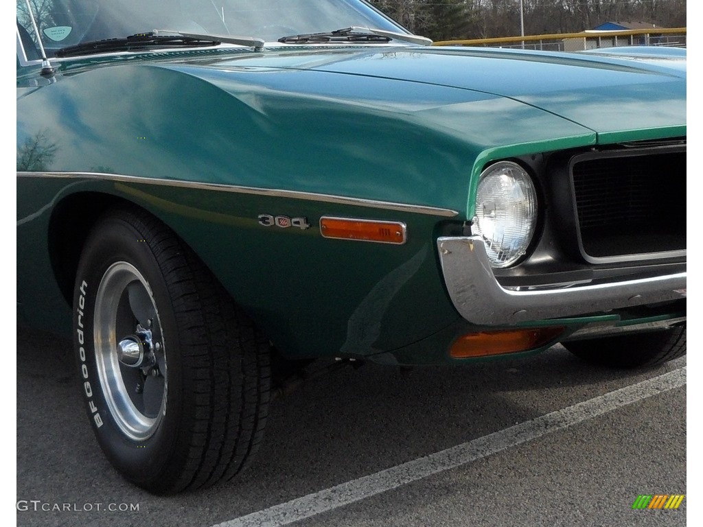 1971 Javelin SST - Brillant Green Poly / Black photo #5