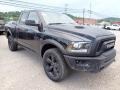 2020 Diamond Black Crystal Pearl Ram 1500 Classic Warlock Quad Cab 4x4  photo #7