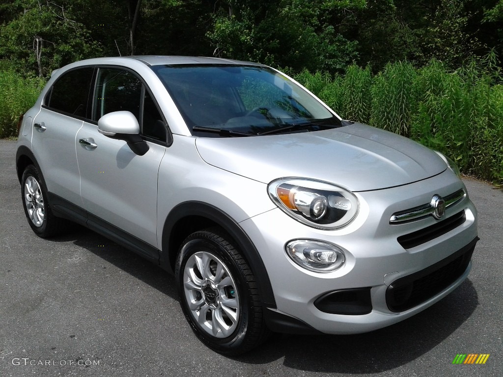 Grigio Argento (Gray Metallic) 2016 Fiat 500X Easy AWD Exterior Photo #138233908