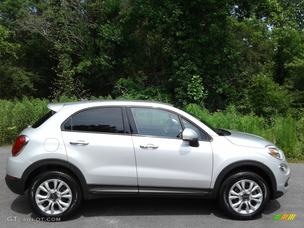 Grigio Argento (Gray Metallic) 2016 Fiat 500X Easy AWD Exterior Photo #138233932