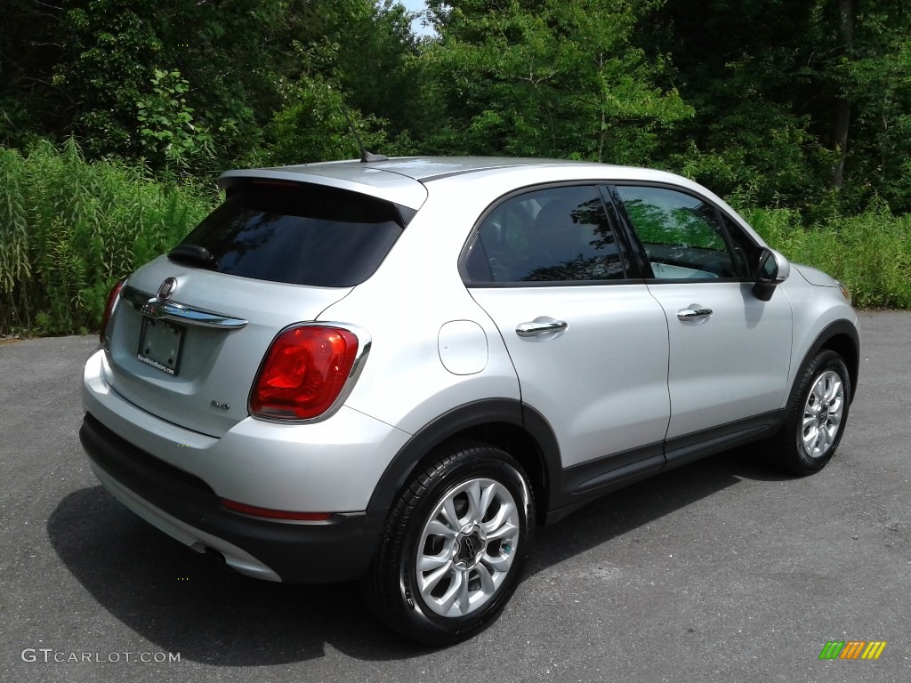 Grigio Argento (Gray Metallic) 2016 Fiat 500X Easy AWD Exterior Photo #138233956