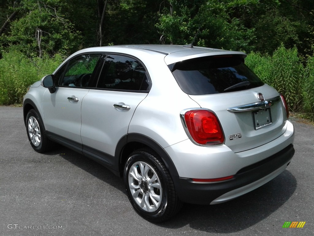 Grigio Argento (Gray Metallic) 2016 Fiat 500X Easy AWD Exterior Photo #138234013