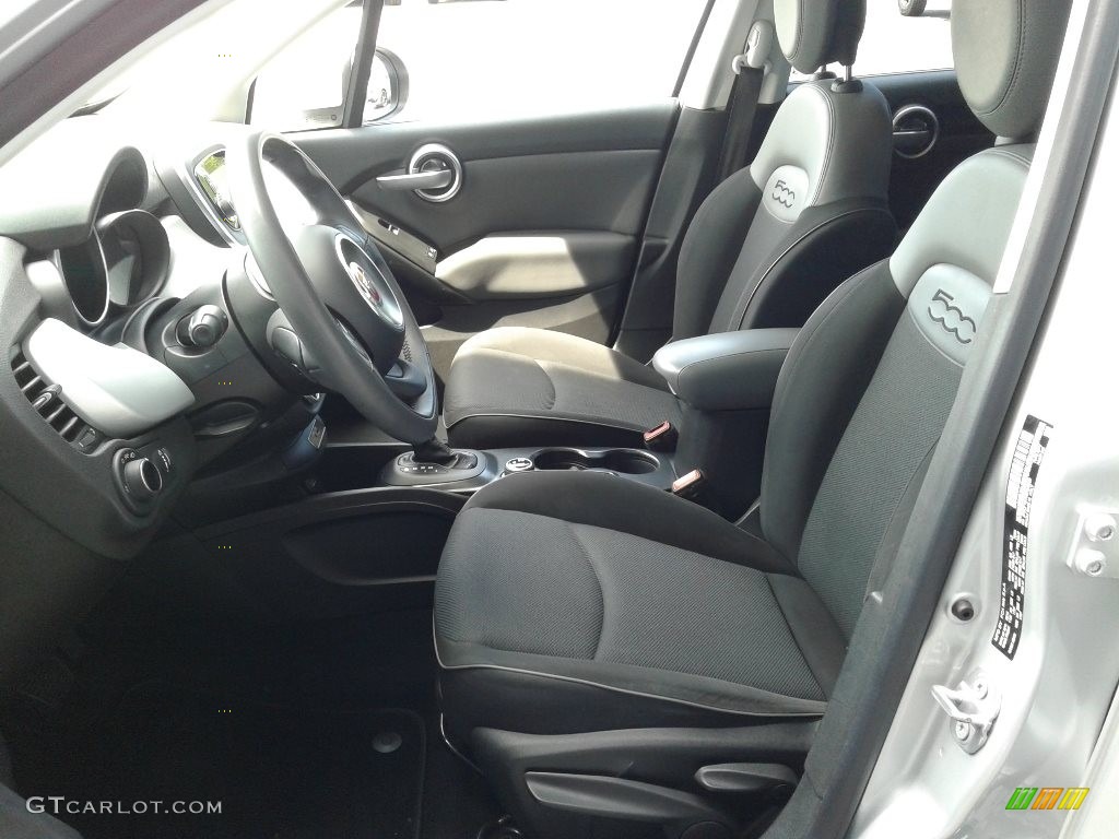 2016 Fiat 500X Easy AWD Front Seat Photo #138234058