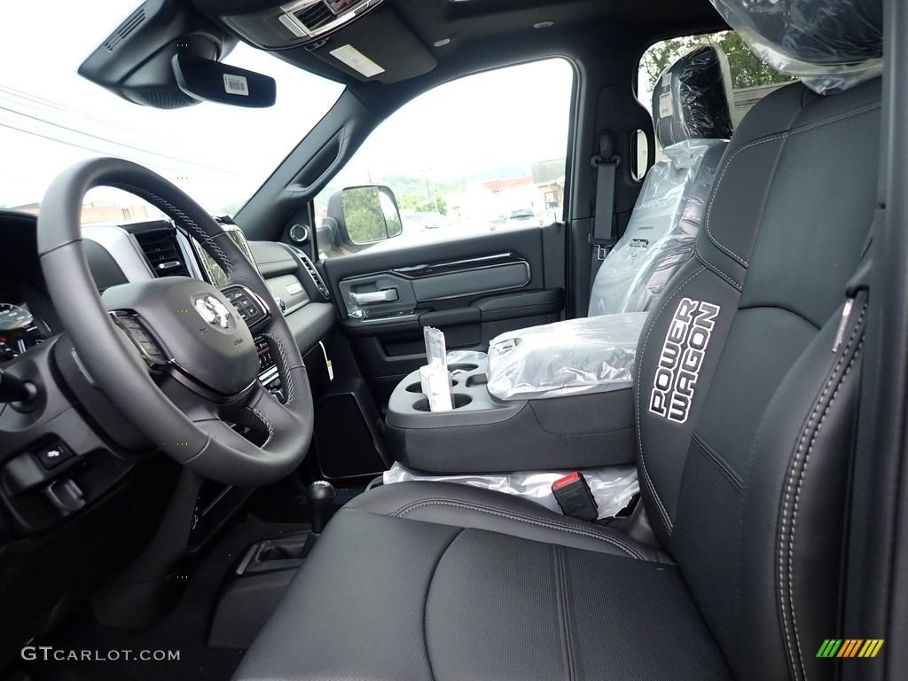 Black Interior 2020 Ram 2500 Power Wagon Crew Cab 4x4 Photo #138234451