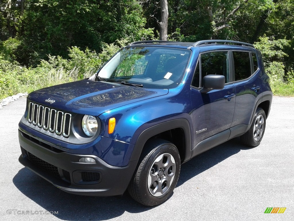 Jetset Blue 2016 Jeep Renegade Sport 4x4 Exterior Photo #138235414