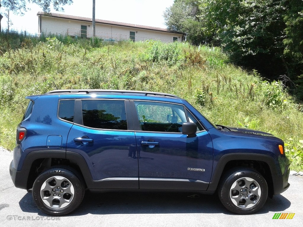 Jetset Blue 2016 Jeep Renegade Sport 4x4 Exterior Photo #138235501