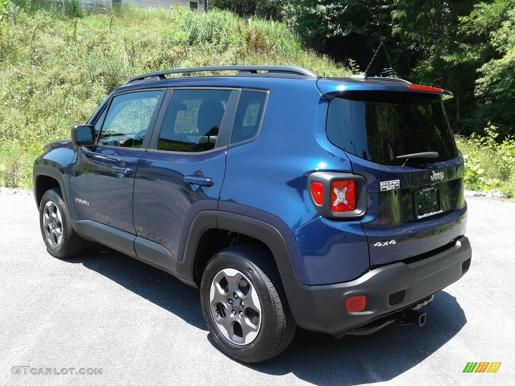 2016 Renegade Sport 4x4 - Jetset Blue / Black photo #8