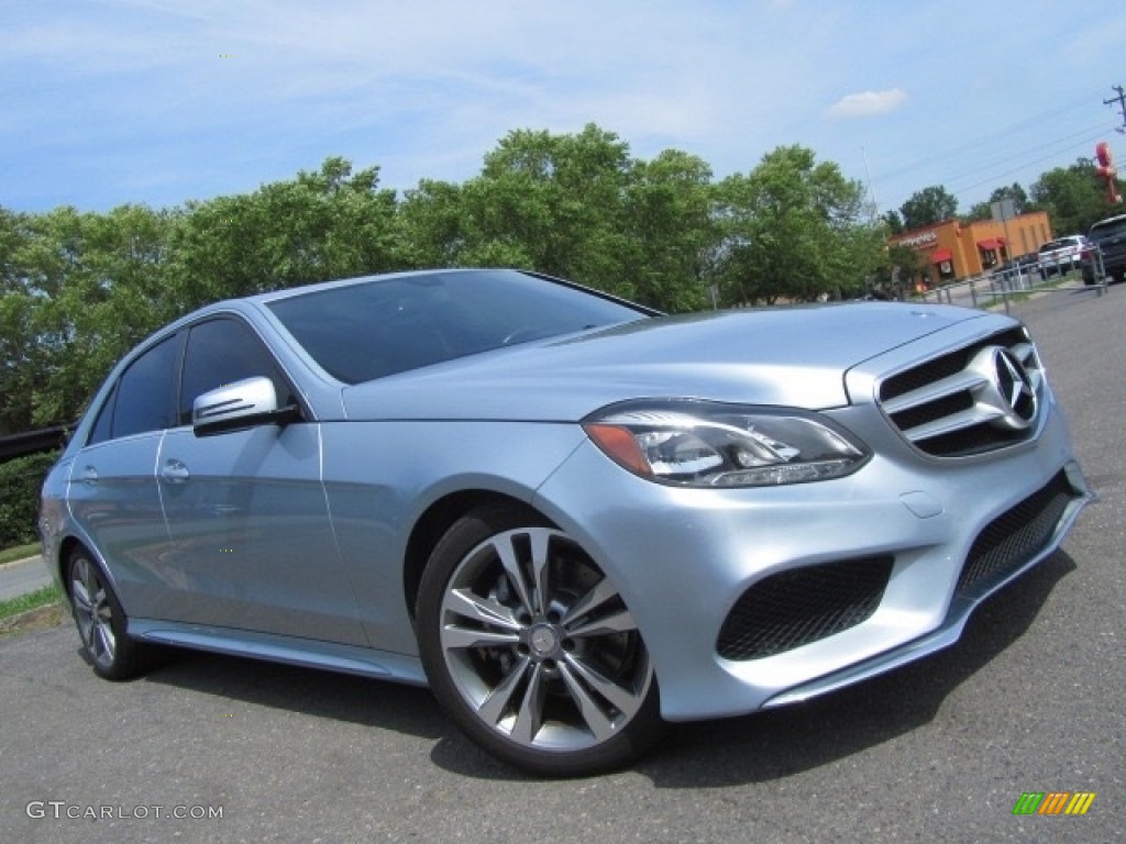 Diamond Silver Metallic 2014 Mercedes-Benz E 350 Sport Sedan Exterior Photo #138235696