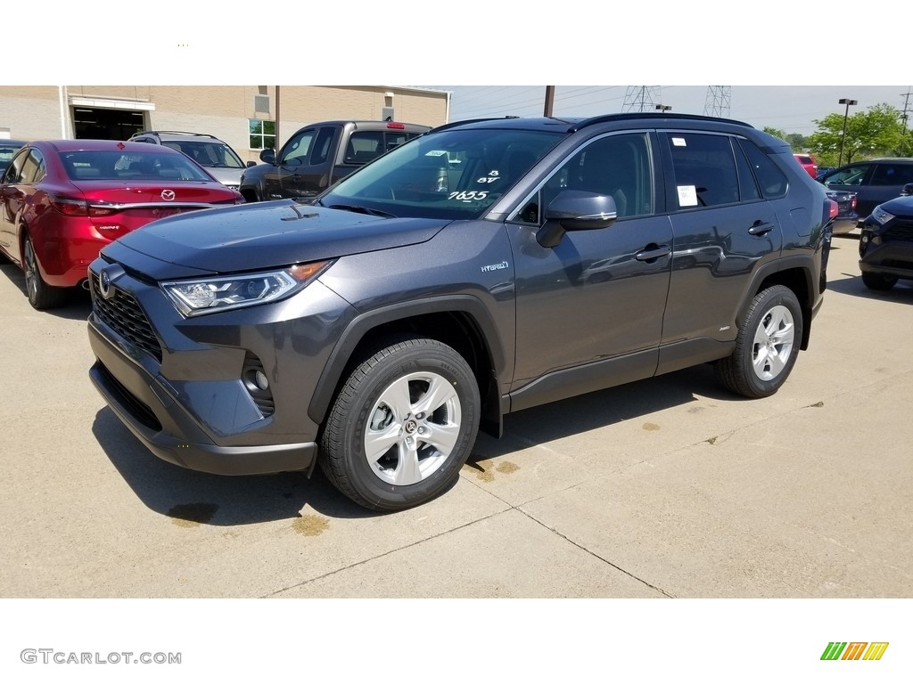 2020 RAV4 XLE AWD Hybrid - Magnetic Gray Metallic / Black photo #1