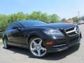 2012 Obsidian Black Metallic Mercedes-Benz CLS 550 4Matic Coupe  photo #1