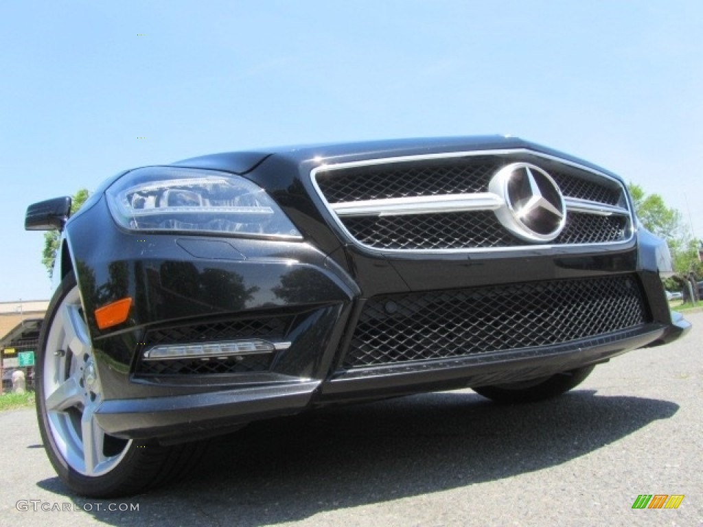 2012 CLS 550 4Matic Coupe - Obsidian Black Metallic / Ash/Black photo #2