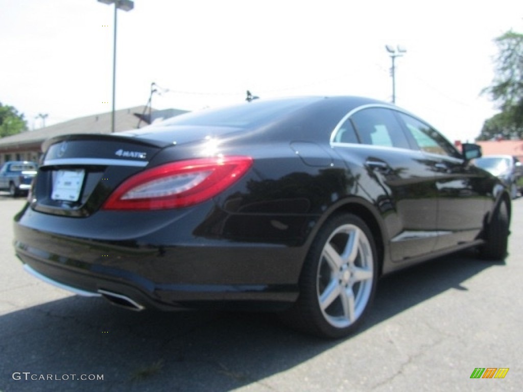 2012 CLS 550 4Matic Coupe - Obsidian Black Metallic / Ash/Black photo #10