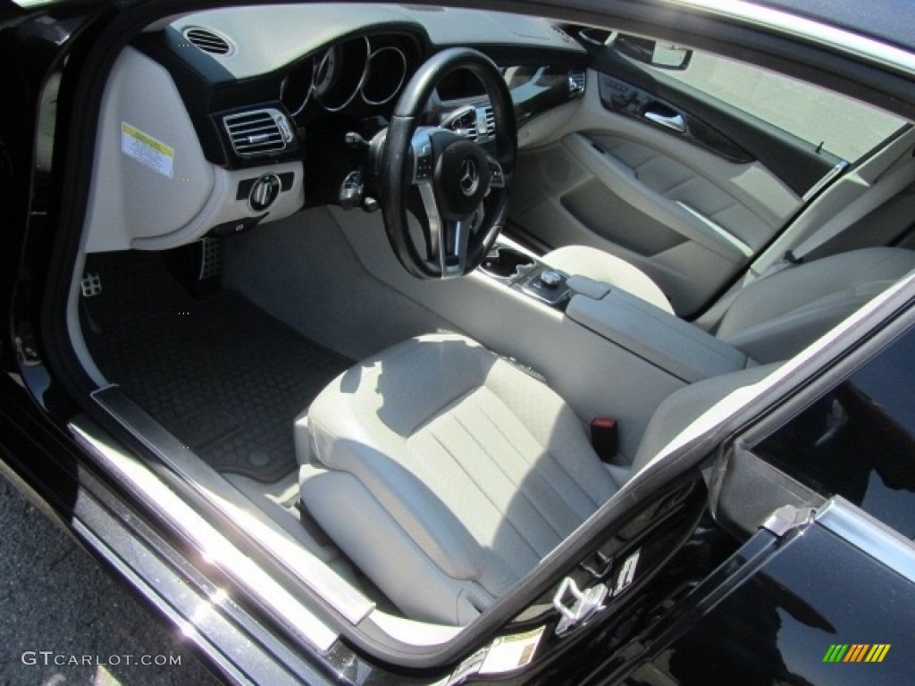 2012 CLS 550 4Matic Coupe - Obsidian Black Metallic / Ash/Black photo #17