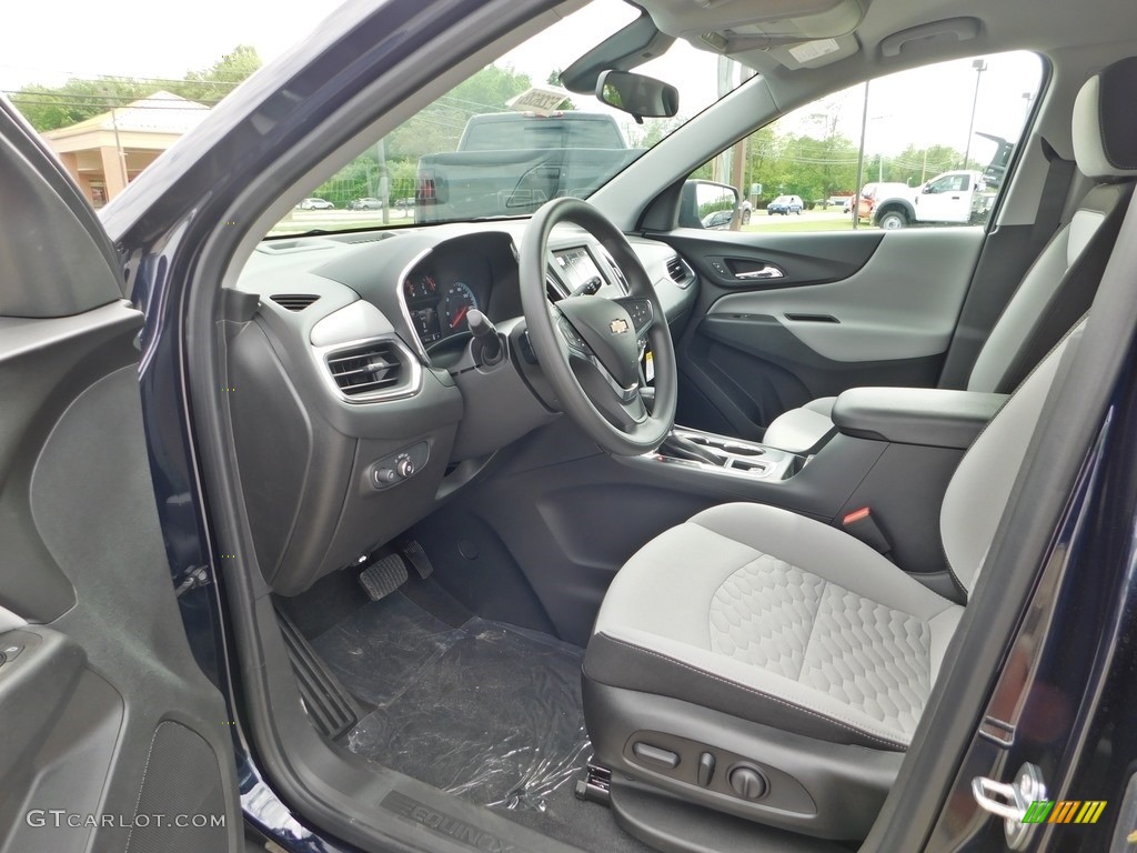 2020 Equinox LS AWD - Midnight Blue Metallic / Ash Gray photo #12