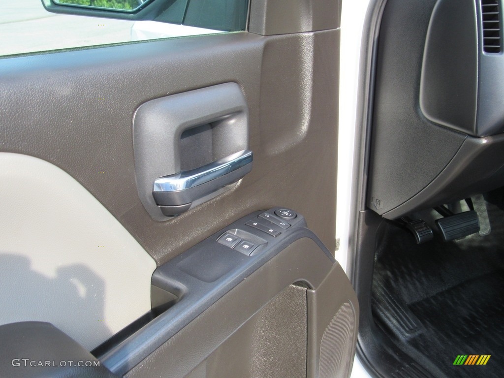 2018 Chevrolet Silverado 2500HD Work Truck Regular Cab Dark Ash/Jet Black Door Panel Photo #138238006