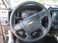 Dark Ash/Jet Black 2018 Chevrolet Silverado 2500HD Work Truck Regular Cab Steering Wheel