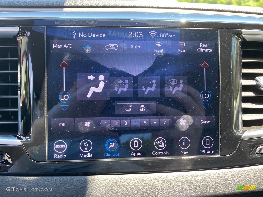 2018 Pacifica Touring L Plus - Copper Pearl / Black/Alloy photo #27