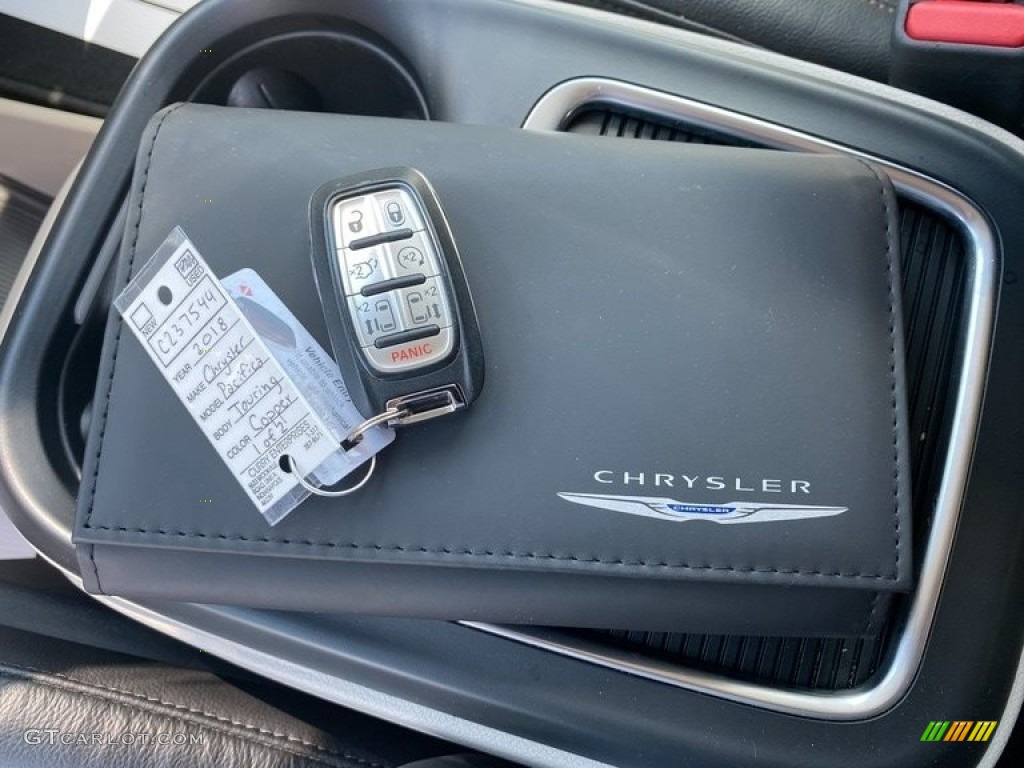 2018 Pacifica Touring L Plus - Copper Pearl / Black/Alloy photo #39