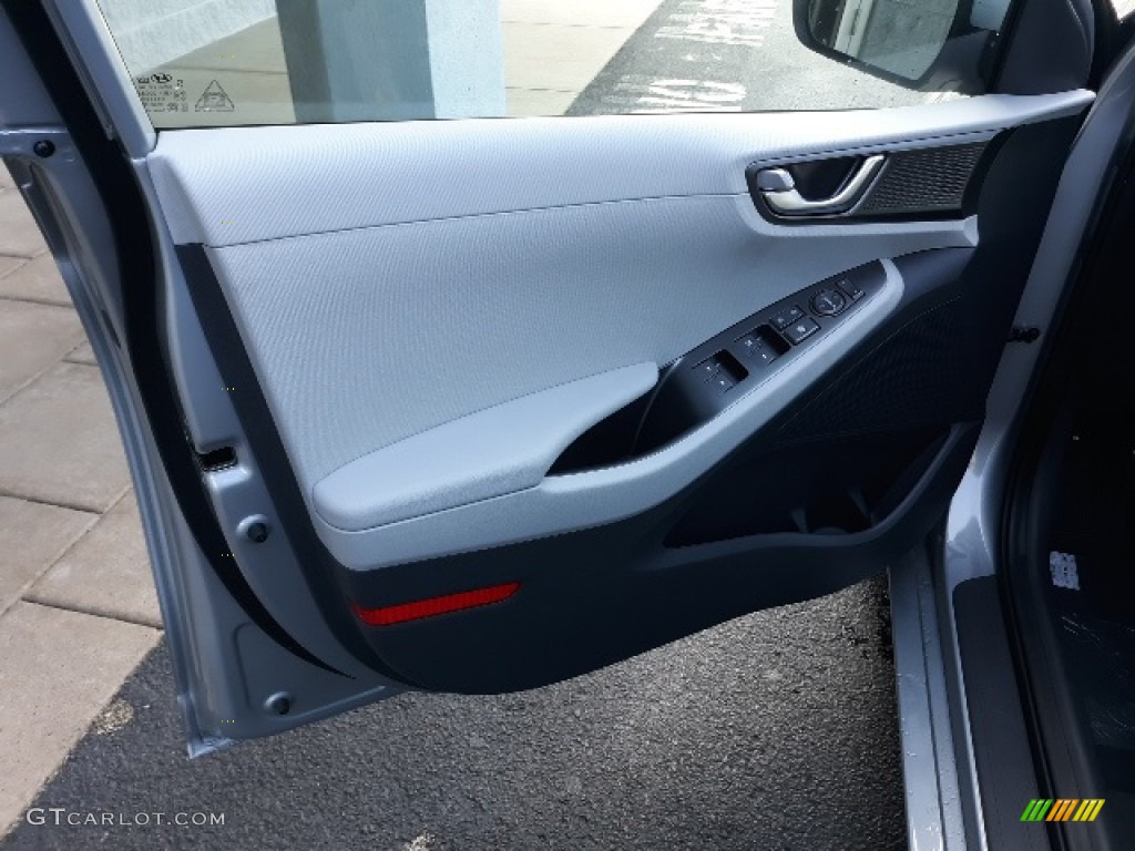 2020 Hyundai Ioniq Hybrid SE Gray Door Panel Photo #138238969