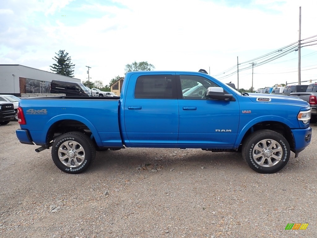 Hydro Blue Pearl 2020 Ram 2500 Laramie Crew Cab 4x4 Exterior Photo #138239377