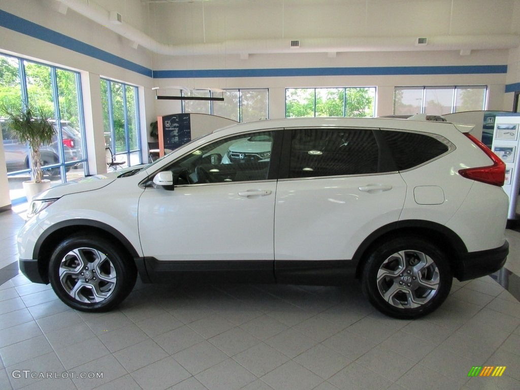 2018 CR-V EX-L AWD - White Diamond Pearl / Ivory photo #2
