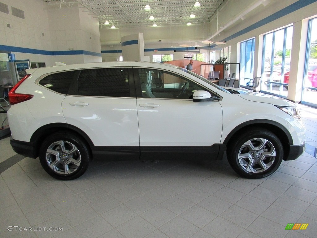 2018 CR-V EX-L AWD - White Diamond Pearl / Ivory photo #5