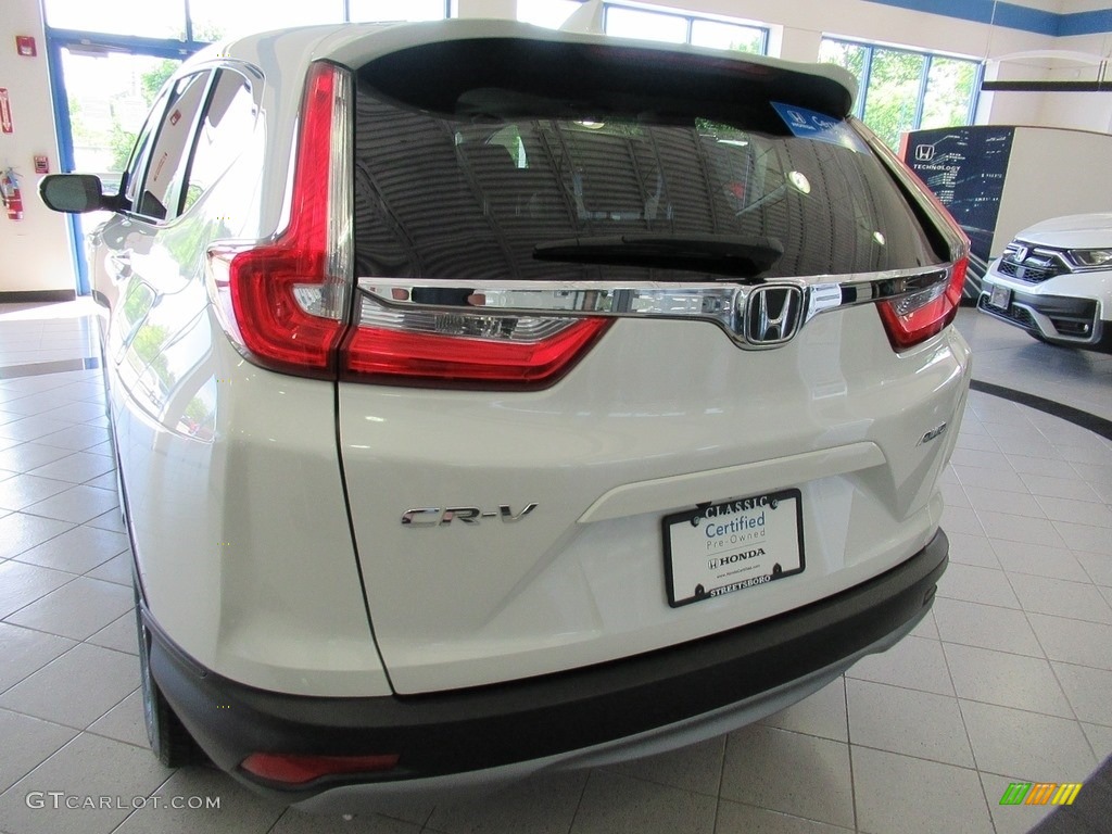 2018 CR-V EX-L AWD - White Diamond Pearl / Ivory photo #9